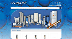 Desktop Screenshot of crystalclearaustralia.com